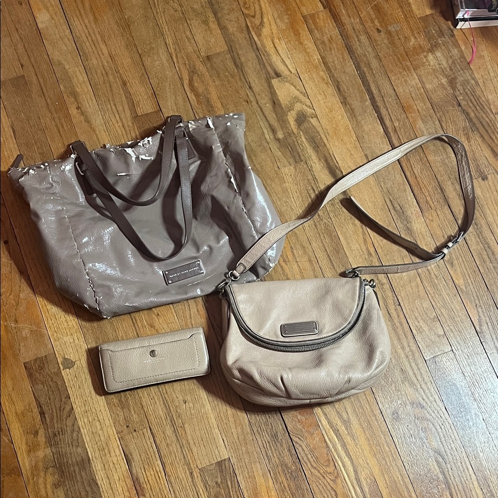Marc by Marc Jacobs and Marc Jacobs NY matching duffel, crossbody, wallet set
